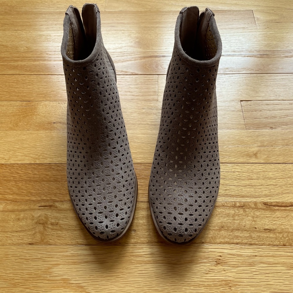 Lucky Brand Women's Perforated Basel Booties